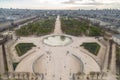 Jardin des Tuileries - The Tuileries Garden Park in Paris, France Royalty Free Stock Photo