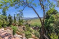 Jardines de Cuenca gardens in historic city Ronda