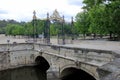 Jardins de la Fontaine in French NÃÂ®mes Royalty Free Stock Photo