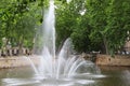 Jardins de la Fontaine, NÃÂ®mes, France Royalty Free Stock Photo