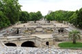 Jardins de la Fontaine from terrace, NÃÂ®mes, France