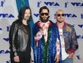 Jared Leto, Shannon Leto and Tomo Milicevic of Thirty Seconds to Mars Royalty Free Stock Photo