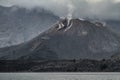 Jari Baru Volcano - Mt.Rinjani,Lombok, Indonesia Royalty Free Stock Photo