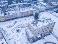 Jaroslaw main square Royalty Free Stock Photo