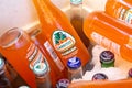 Jarritos soda in a cooler Royalty Free Stock Photo