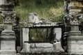 Jars and columns remains in Ephesus Royalty Free Stock Photo