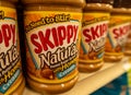 Jars of Skippy Peanut Butter