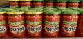 Jars of Tostitos Salsa Royalty Free Stock Photo