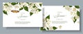 Jasmine flower banners