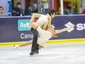 Jasmine TESSARI and Francesco FIORETTI during the Italian Championship