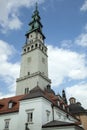 Jasna Gora Monastery Tower With A Clock