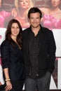 Jason Bateman,Amanda Anka Royalty Free Stock Photo