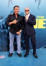 Jason Statham and Sylvester Stallone Royalty Free Stock Photo
