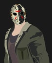 Jason Voorhees horror Portret