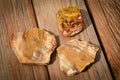 Jasper Rocks With Red and Yellow Royalty Free Stock Photo