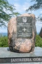 The star of the north Gwiazda Polnocy monument, the farthest point of Poland