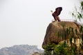 Jatayu on rock, Lepakshi