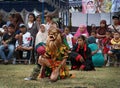 Jathilan art performance, Indonesia