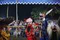 Jathilan barongan folk dance, Yogyakarta, Indonesia