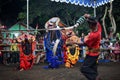 Jathilan barongan folk dance, Yogyakarta, Indonesia