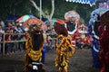 Jathilan barongan folk dance, Yogyakarta, Indonesia