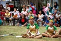 Jathilan Dancers waiting for her turn