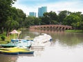 Jatujak(Chatuchak) public park in Bangkok,Thailand Royalty Free Stock Photo