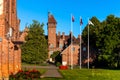 Jaunmoku castle in Latvia