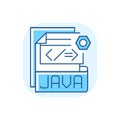 JAVA file blue RGB color icon