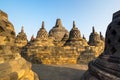 Borobudur, or Barabudur is a 9th-century Mahayana Buddhist temple in Central Java