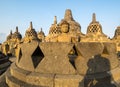 Borobudur, or Barabudur is a 9th-century Mahayana Buddhist temple in Central Java