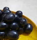 Java plum, Jamun, malabar plum, Black plum, jambolan, Indian Fruit. Good for digestion, skin, and diabetes Royalty Free Stock Photo