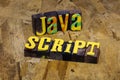 Java script module code javascript software coding computer programming