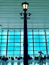Javanese Antique Light Lamp in The Airport
