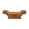 Javanese gamelan musical instruments icon vector element design template Royalty Free Stock Photo