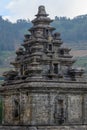 Javanese Old temple in Dieng plateau Indonesia