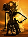 Javanese puppet fire