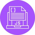 Javascript File Vector Icon Design Symbol