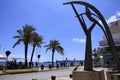 Beautiful seafront promenade in the old town of Javea