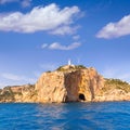 Javea Cabo de la Nao Lighthouse cape in Alicante