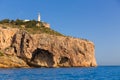 Javea Cabo la Nao Lighthouse Mediterranean Spain Royalty Free Stock Photo