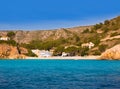 Javea Cala Granadella beach Xabia in Alicante Spain Royalty Free Stock Photo