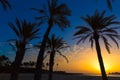Javea El Arenal beach sunrise Mediterranean Spain Royalty Free Stock Photo