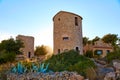 Javea Xabia el molins at sunset in Alicante