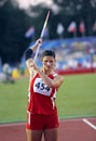 Javelin throw women latvia muze