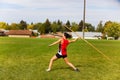 Javelin Throwing Royalty Free Stock Photo