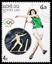 Javelin-throwing, Olympics serie, circa 1987