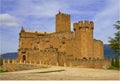 Javier Castle, tenth century, Navarra Royalty Free Stock Photo