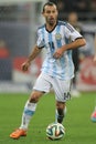 Javier Mascherano Royalty Free Stock Photo