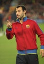 Javier Mascherano of FC Barcelona Royalty Free Stock Photo
